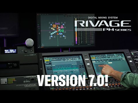 Yamaha RIVAGE PM Feature Vlog - Version 7.0: Fast, Flexible and Immersive!