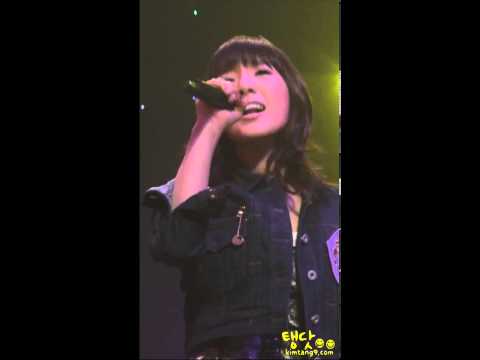 [Fancam] 090131 Taeyeon SNSD - Just A Feeling