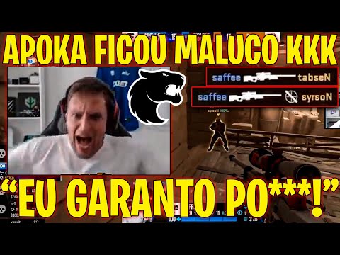 APOKÃO FICA MALUCO COM ROUND INACREDITÁVEL DA FURIA!