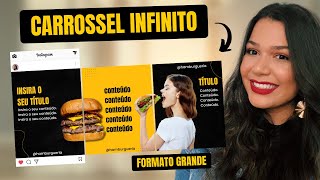 Como fazer POST CARROSSEL no Canva | Passo a Passo Simples e Prático [GRÁTIS] 🔥 Formato Grande