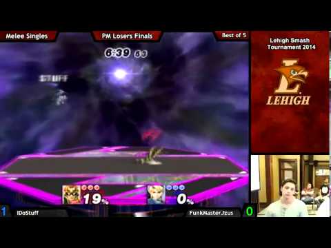 (PM) Lehigh Smash 2014 - FunkMasterJzus vs. IDoStuff (Losers Finals) - Project M