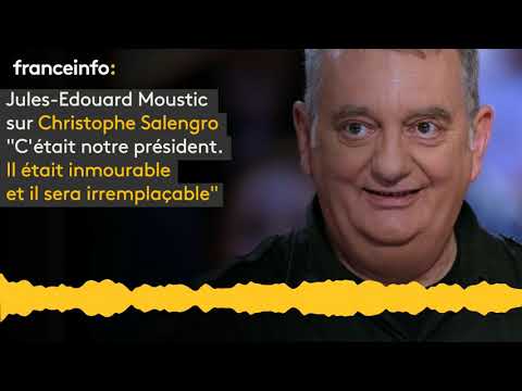 Moustic sur Salengro : "C'était notre président, inmourable et irremplaçable"