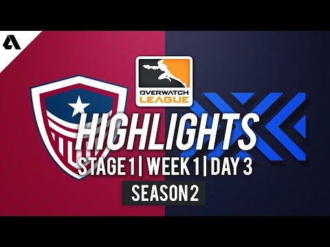Washington Justice vs New York Excelsior | Overwatch League S2 Highlights - Stage 1 Week 1 Day 3