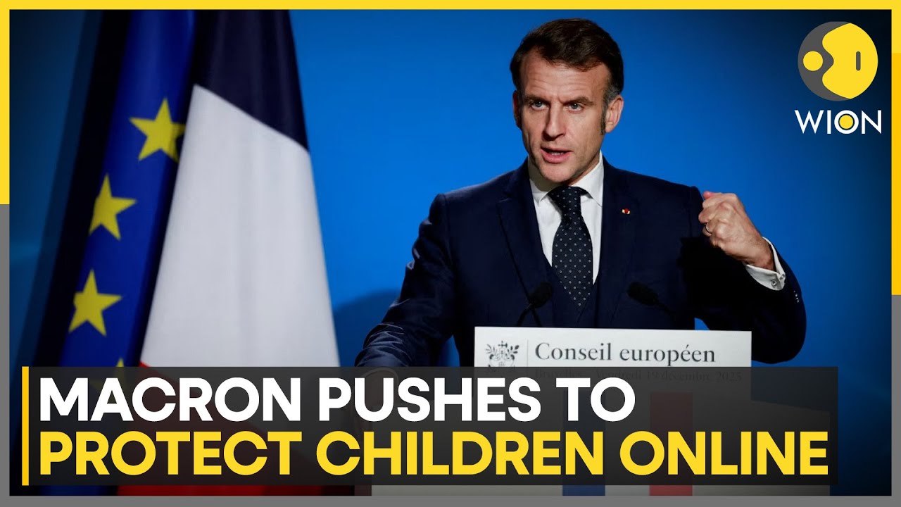 France Plans Social Media Ban For Under-15s | WION