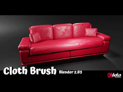 Blender 2.83 - Cloth Brush