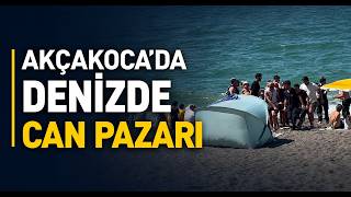 Akçakoca’da Denizde Can Pazarı