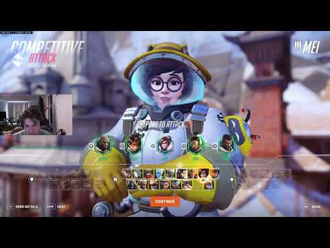 WHAT TOP 500 MEI LOOKS LIKE - JAKE! GAMEPLAY OVERWATCH SEASON 5 TOP 500