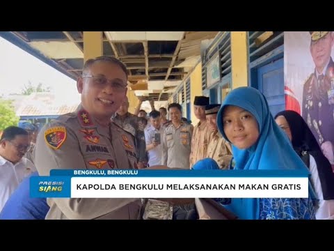 POLDA BENGKULU GELAR KEGIATAN MAKAN GRATIS