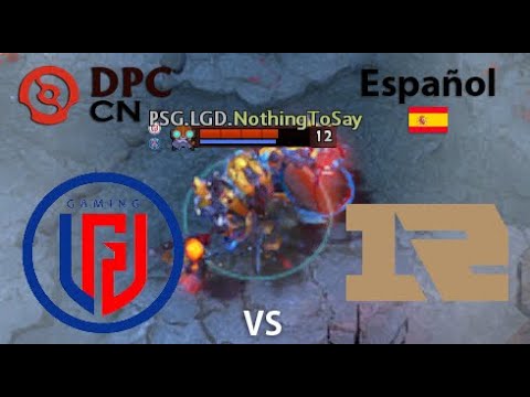 PSG.LGD vs Royal Never Give Up  (1 juego) BO2 | DPC CN | Summer Tour 2022