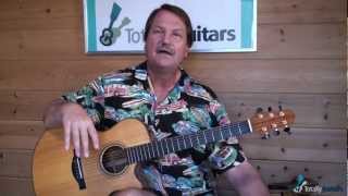 Famous Blue Raincoat by Leonard Cohen - Acoustic Guitar Lesson Preview from Totally Guitars