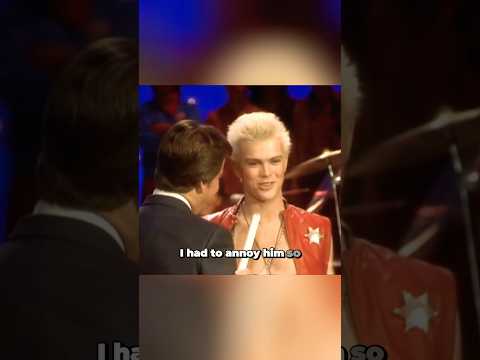 Billy Idol interviewed on Bandstand in NYC by Dick Clark.