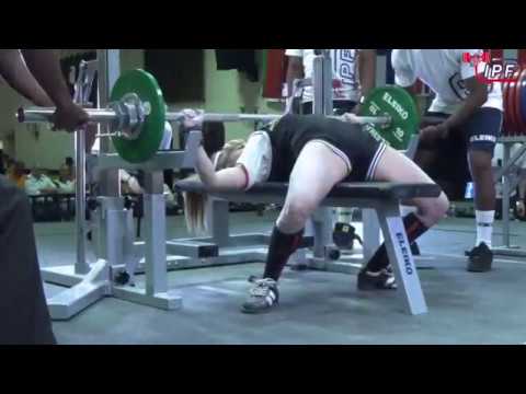 Junior Women, 43-84+ kg - World Equipped Bench Press Championships 2018