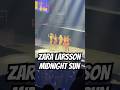 ZARA LARSSON- MIDNIGHT SUN in Boston #zaralarsson #midnightsun #newmusic #concert #music #shorts