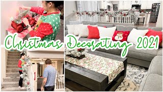 🎄CHRISTMAS DECORATING IDEAS | CHRISTMAS CLEAN AND DECORATE WITH ME | COZY CHRISTMAS DECOR