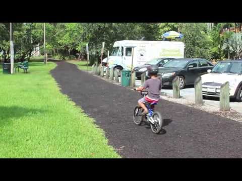 Daniel (age 6) riding his bicycle.