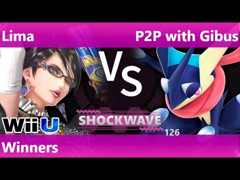 SW 126 - Lima (Bayonetta) vs P2P with Gibus (Greninja) Winners - Smash 4