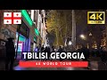 Georgia 4k Walk Tbilisi 4K Night Walking Tour Nov 2024