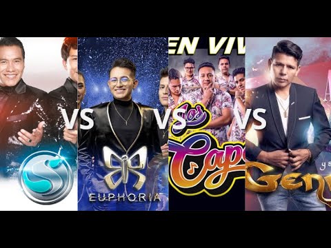 Mix Cumbia Sureña || Sabor Sabor vs Euphoria vs Los Capos vs Los Genios || Dj Tapia Bolivia