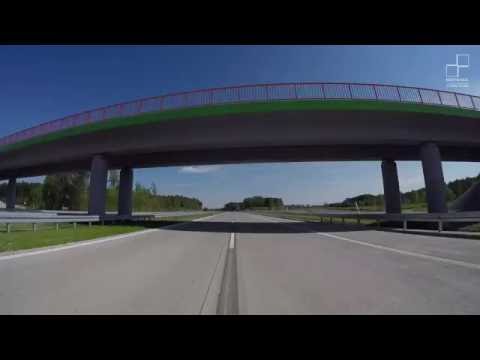 Nowo wybudowany odcinek autostrady A1