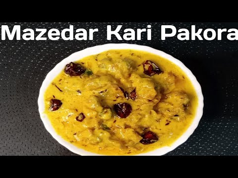 Mazedar Pakoda Kadhi Recipe | Kari Pakora | kadhi pakoda Recipe - By SSR