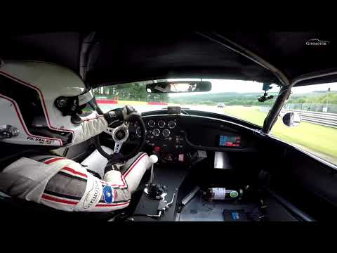 Onboard Shelby Cobra for a Qualifying Lap on Spa Summer Classic 2021 - Ch. Van Riet [HD]