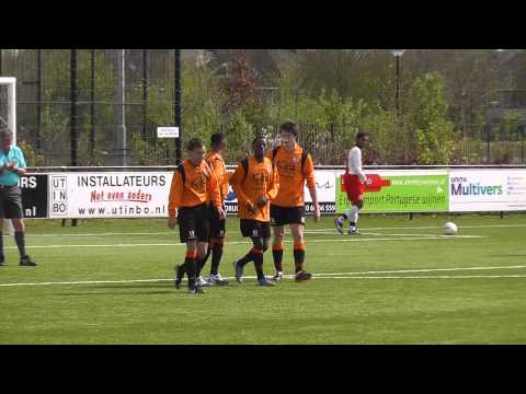 27 april 2013 VV De Meern A1 - IJsselmeervogels A1 com 4-2 Doelpunt Mitchell, assist Glenn