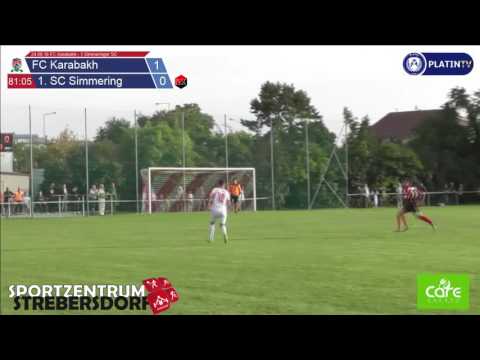 24.09.16 FC Karabakh - 1.Simmeringer SC - Highlight  (2. Halbzeit / 81:14) am 24.09.2016 17:34