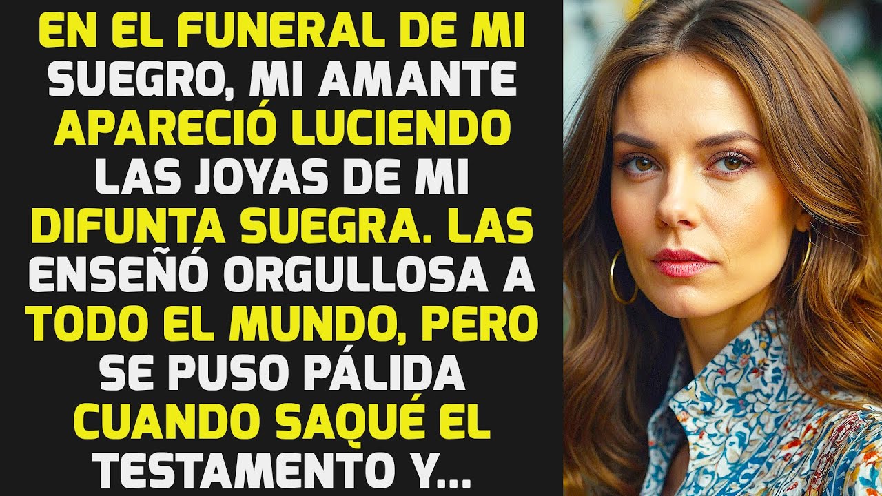 En El Funeral, La Amante De Mi Marido Apareció Con Las Joyas De Mi Suegra Y... | HISTORIAS LA VIDA