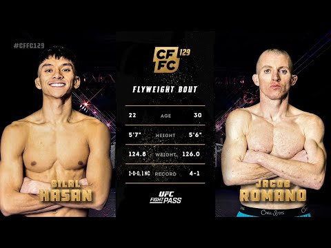 CFFC 129: Bilal Hasan vs Jacob Romano | February 9, 2024