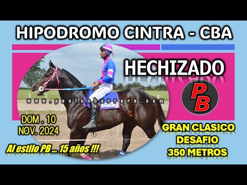 HECHIZADO: HIPODROMO MUNICIPAL CINTRA - CORDOBA (10-11-2024)