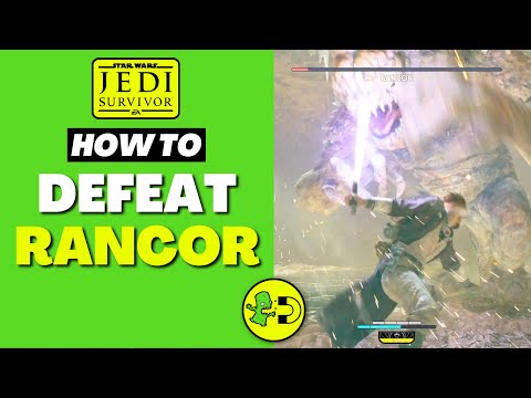 Star Wars Jedi Survivor How to Defeat Rancor