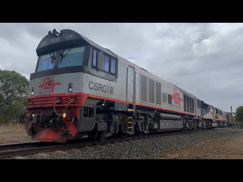 Up 4PM9 SCT intermodal with CSR018 SCT014 CSR016 at Murgheboluc headed for Melbourne 6/4/2025