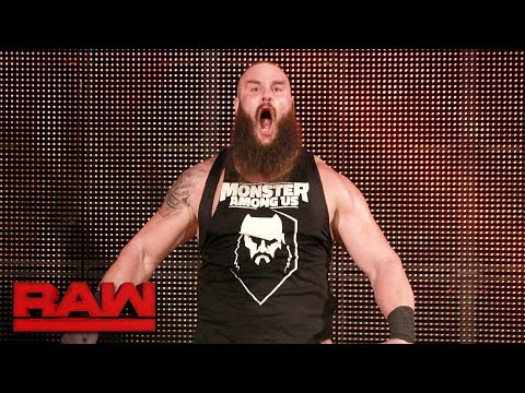 Braun Strowman is rehired: Raw, Jan. 15, 2018