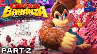 Donkey Kong Bananza Gameplay Walkthrough Part 2 - (FULL GAME)