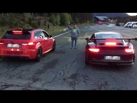 Audi RS3 VS Porsche GT3 RS
