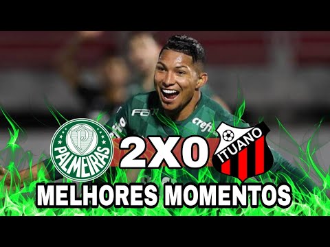 Gols palmeiras 2 x 0 ituano | Melhores momentos | campeonato Paulistão classificado verdão 23/03/22