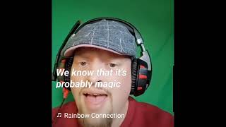 Rainbow Connection 🌈 By Kermit The Frog 🐸 And Sung By Me ( As Kermit )