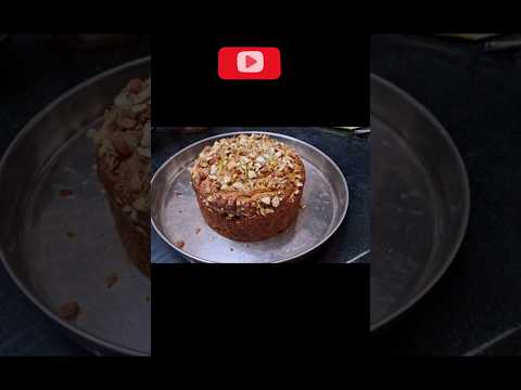 How to make PLUM CAKE at home without Sugar, Egg, Maida, Alcohol, Oven & Soaking #shorts