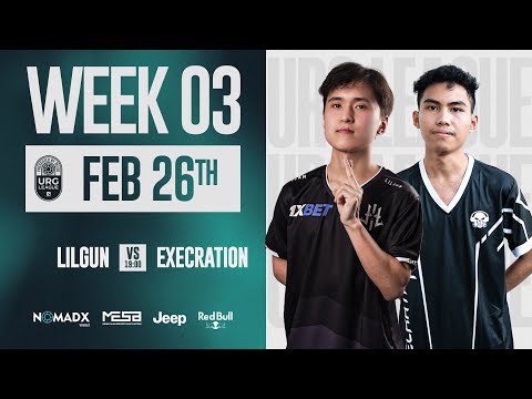 URG MESA League | Week 3 | Lilgun vs Execration