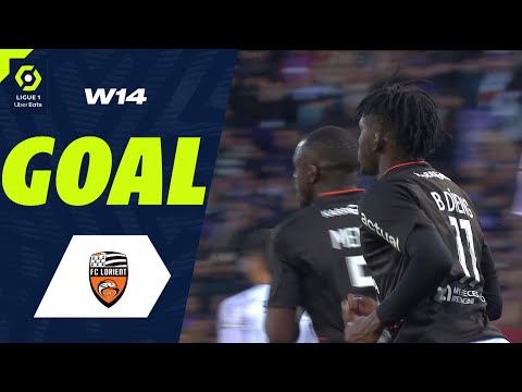 Goal Cheikh Ahmadou Bamba Mbacke DIENG (90' +1 - FCL) TOULOUSE FC - FC LORIENT (1-1) 23/24