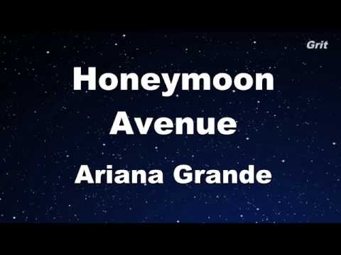 Honeymoon Avenue - Ariana Grande Karaoke【No Guide Melody】
