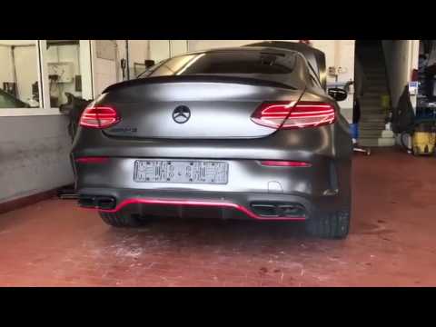 Mercedes-Benz W205 C63S AMG X PP Performance X Fi Exhaust - 640HP Amazing Sound !