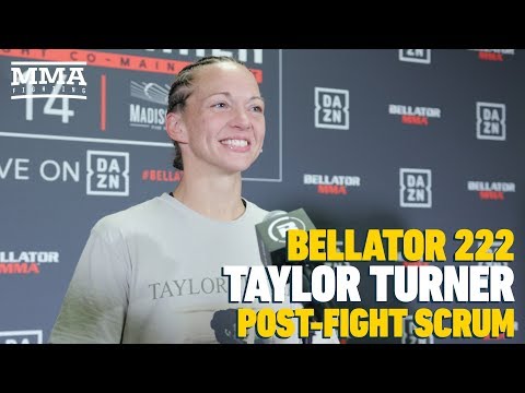 Bellator 222: Taylor Turner Overcame 'Cage Fright' Before Defeating Heather Hardy - MMA Fighting