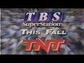 NBA Basketball On TBS TNT Promo 1989
