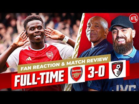Arsenal Win Keeps Us Top Of The Table! | Arsenal 3-0 Bournemouth | Full Time Live | Premier League