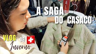 Feriado na Suíça Shopping Lotado & em Busca de um Casaco para o Inverno 🥶 
