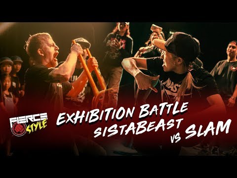Slam (RUS) vs Sista Beast (SG) | Exhibition Battle | Fierce Style Vol. 4 Singapore Krump Event