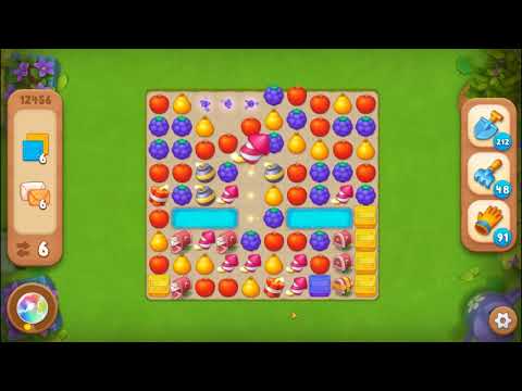 Gardenscapes Level 12456 No Boosters SD