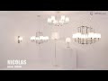 Люстра 86 см, Crystal Lux NICOLAS SP-PL8 GOLD/WHITE золото/прозрачный