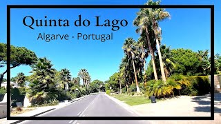 Quinta do Lago Resort Algarve Portugal Car Ride Dash Cam Travel Vlog 🛣️🚗🇵🇹